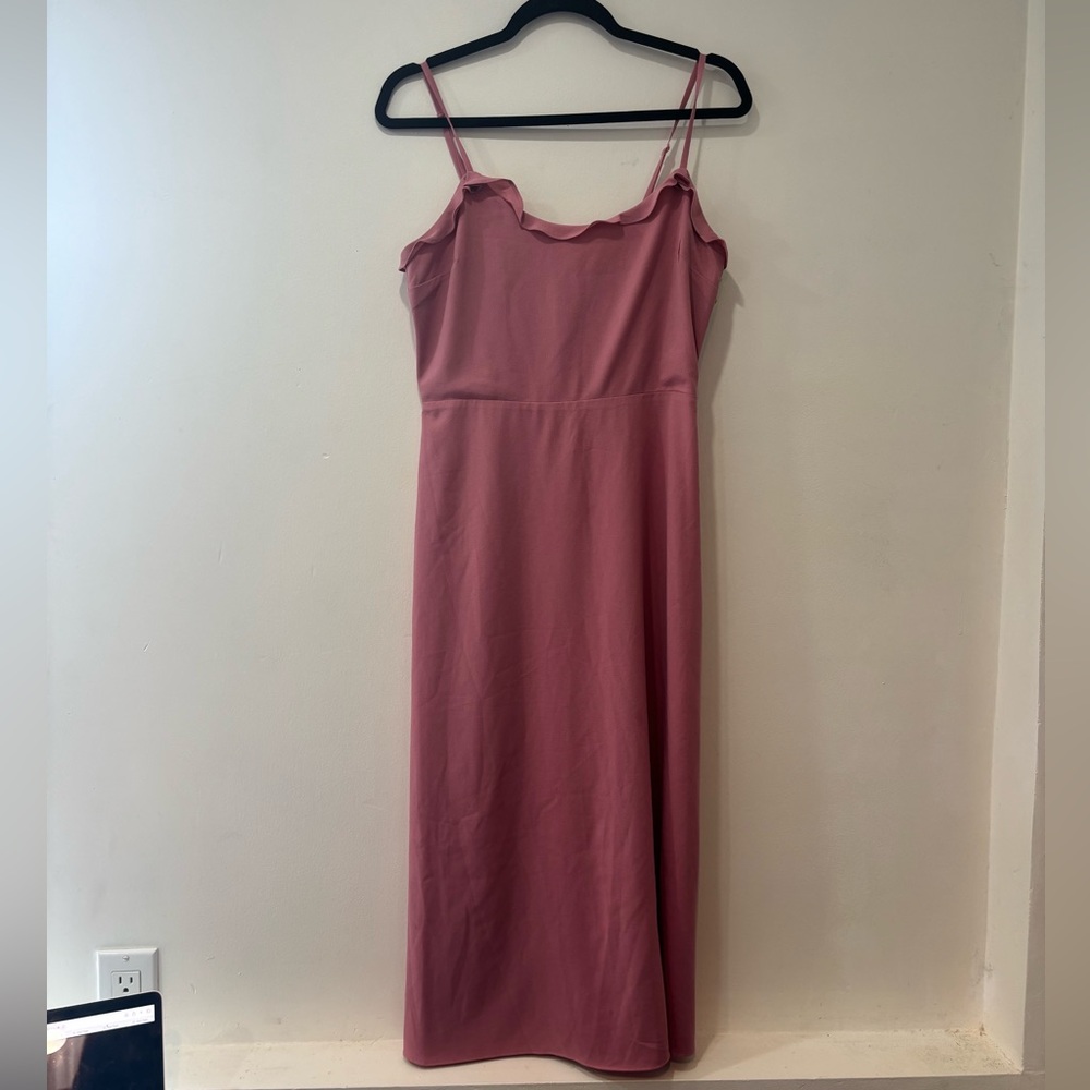Wilfred Dusty Rose Midi Slip Dress